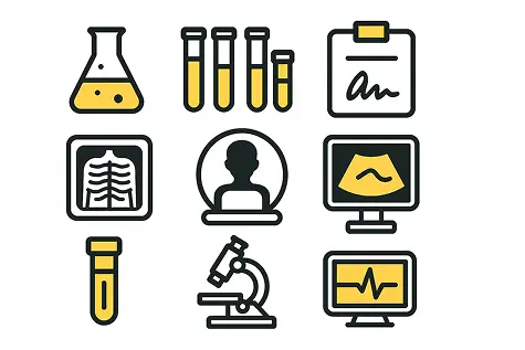 Diversité des examens médicaux