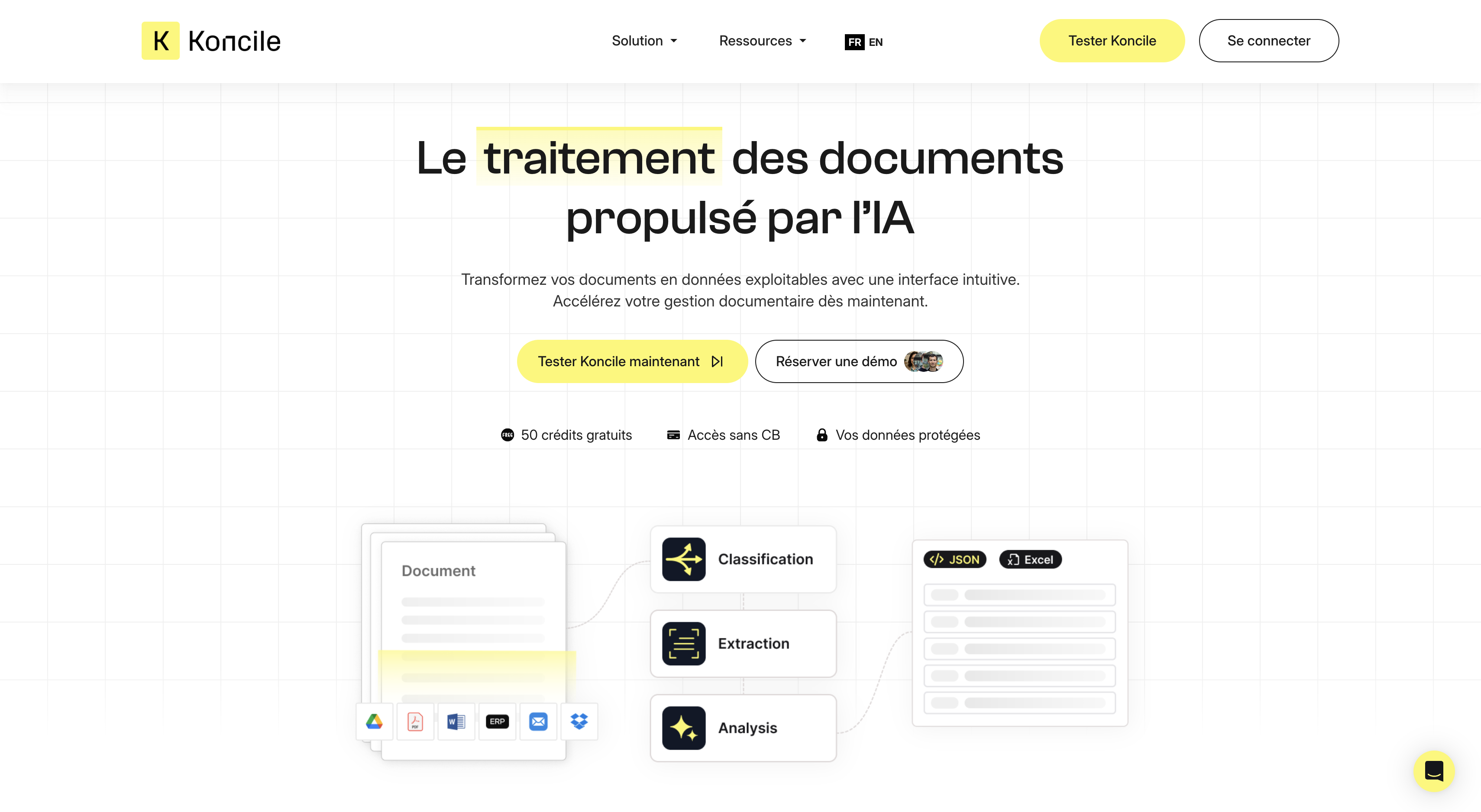 Koncile website