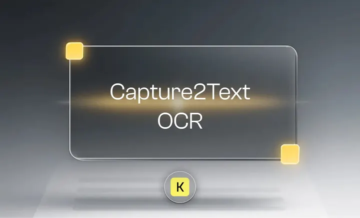Capture2Text OCR, l’OCR gratuit et rapide pour extraire du texte à l’écran. Analyse complète et comparatif.