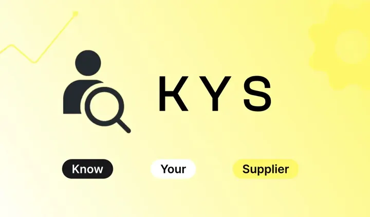Know your supplier